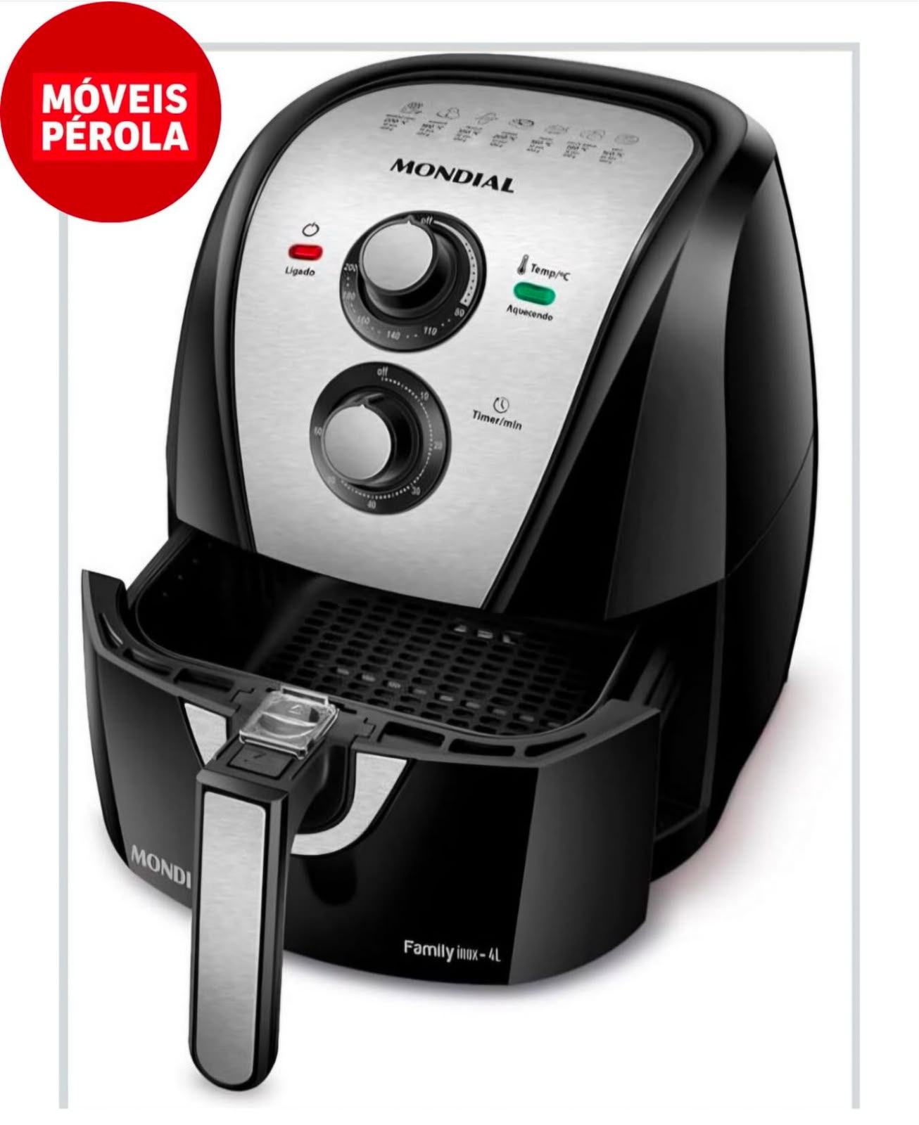 Fritadeira Sem Óleo Air Fryer Mondial