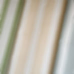 Narrow striped linen curtain fabric