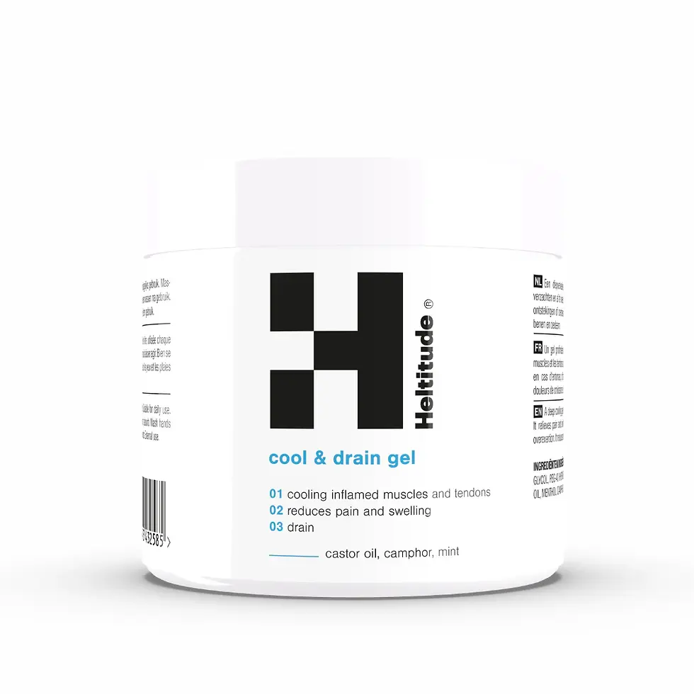 Heltitude Cool en Drain gel pot 250 ml