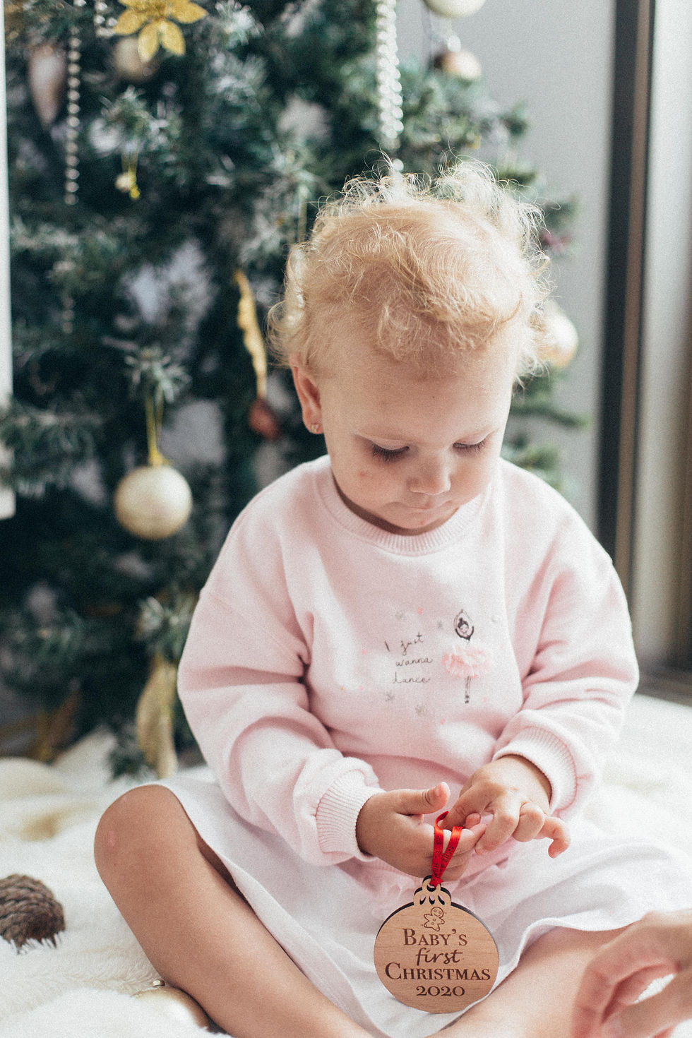 Thumbnail: Baby’s First Christmas Ornaments