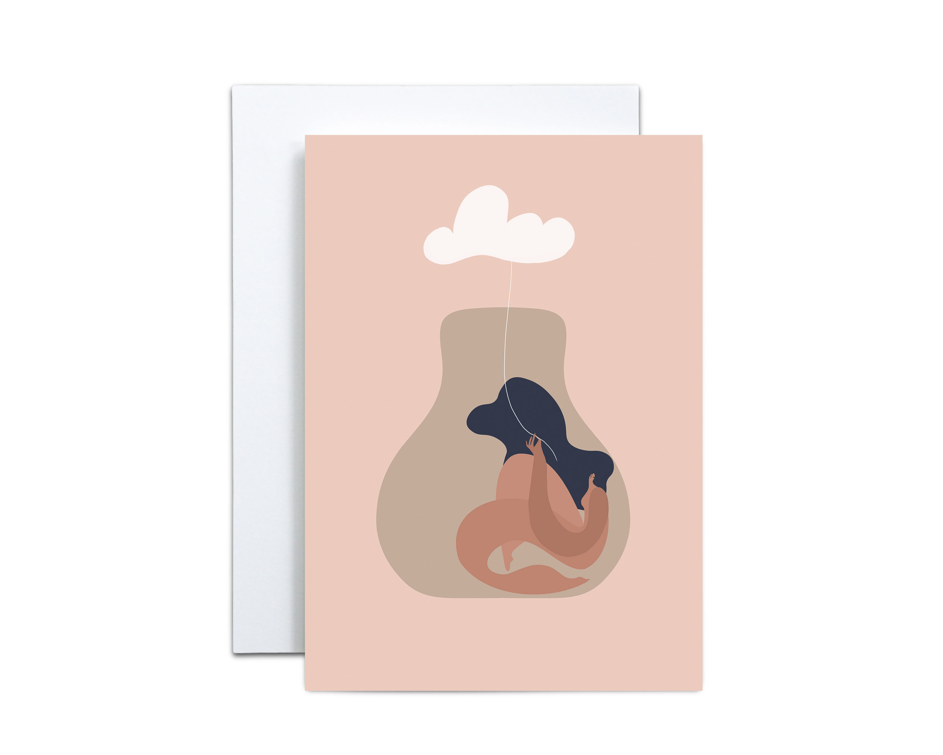 'Holding onto Hope' Greetings Card (5 x 7 inch)