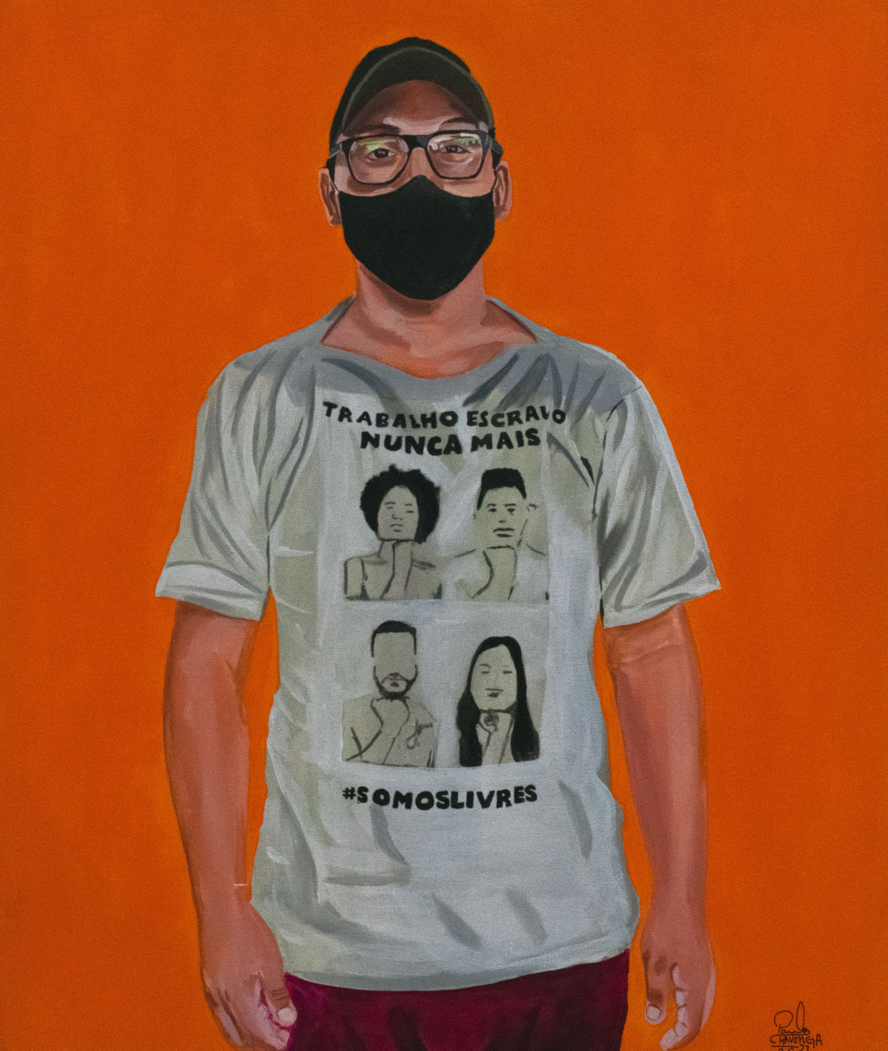 #Somoslivres VI I Dimensão: 50x60 cm