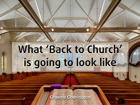 Five things churches need to do to prepare for Covid physical distancing