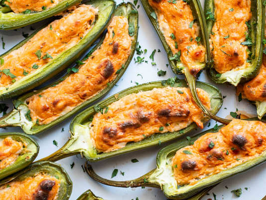 Will Tuck Approved Sausage Stuffed Jalapeños