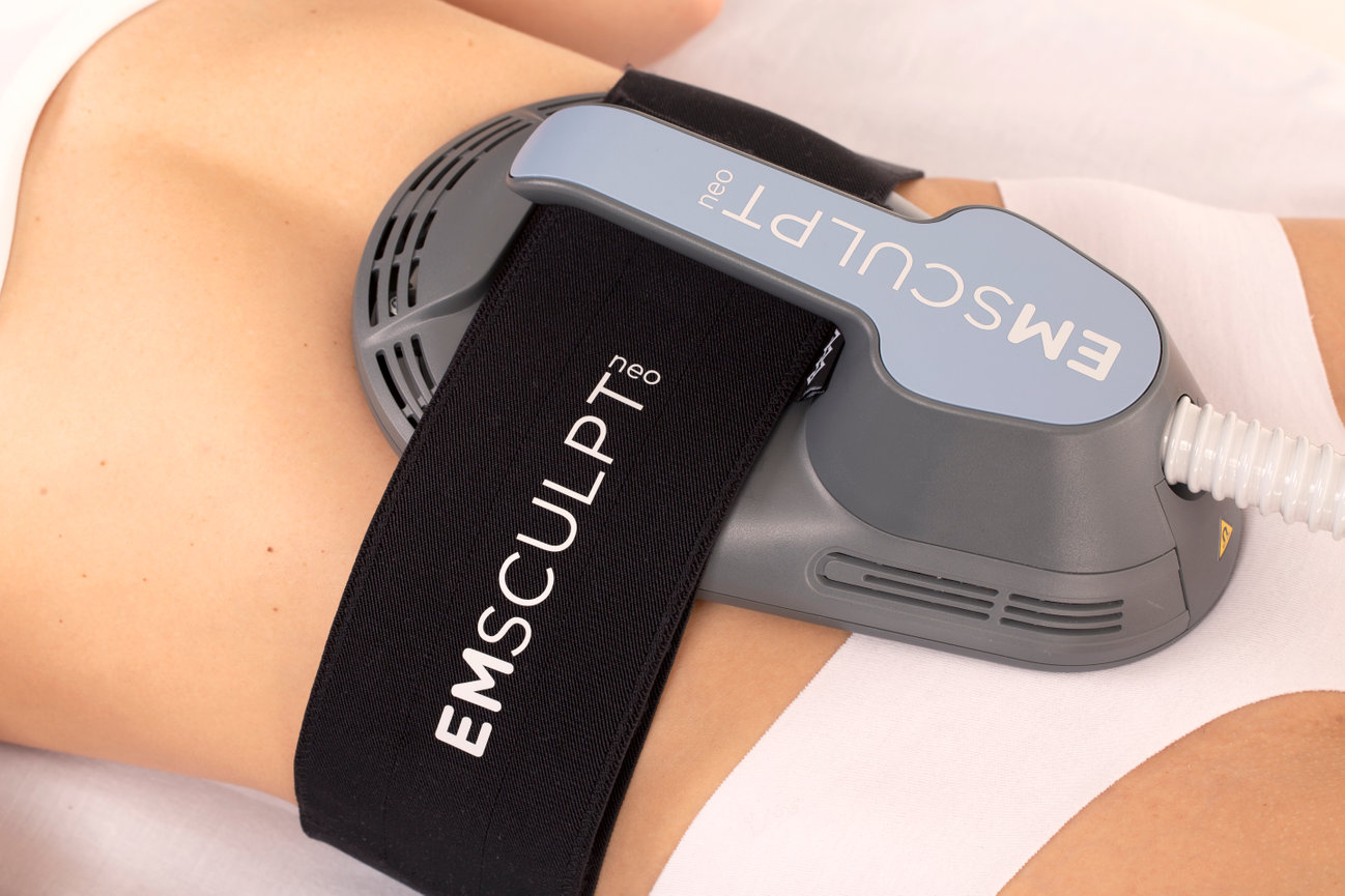 EMShape NEO treatment imagery
