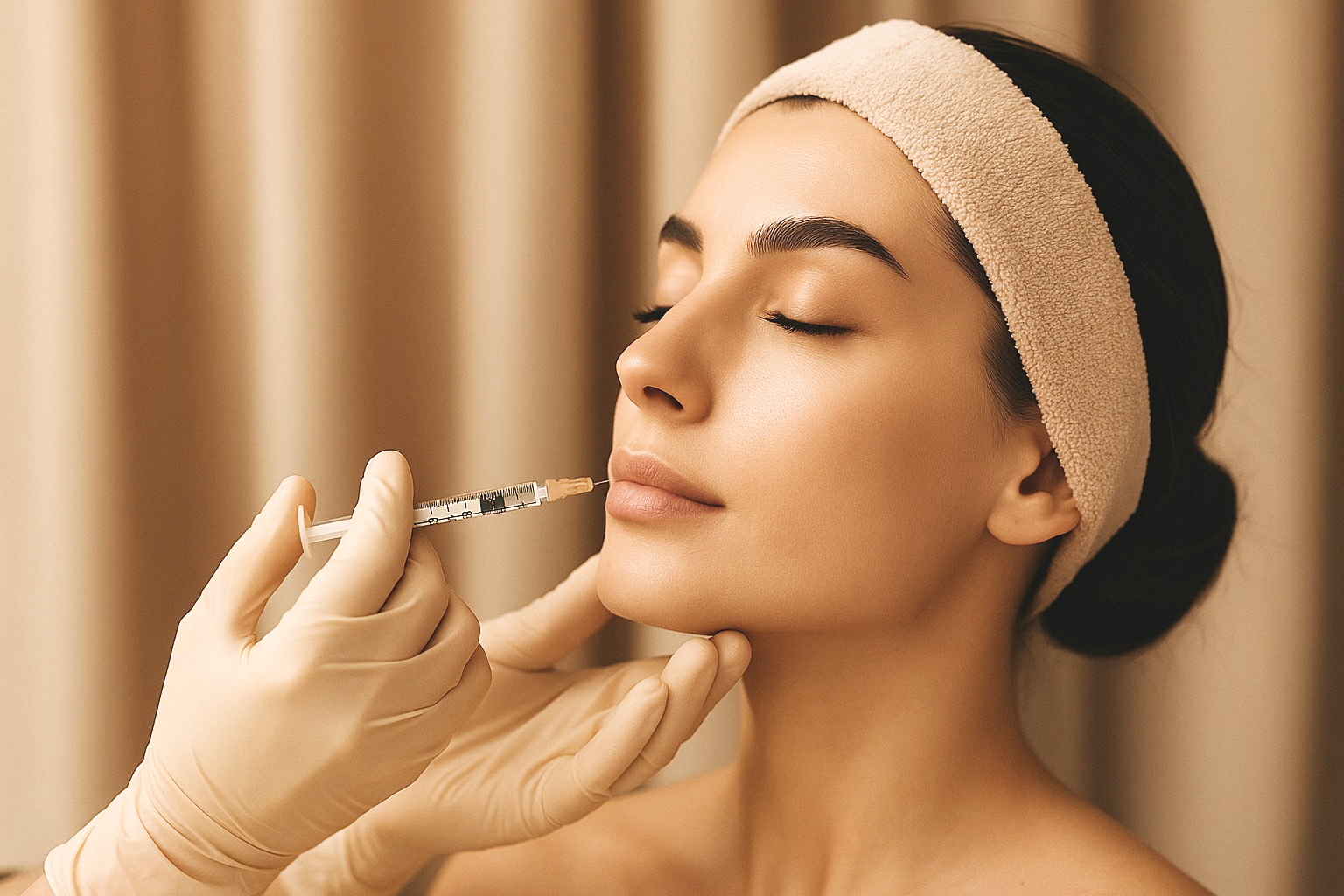 Aesthetic injection treatment