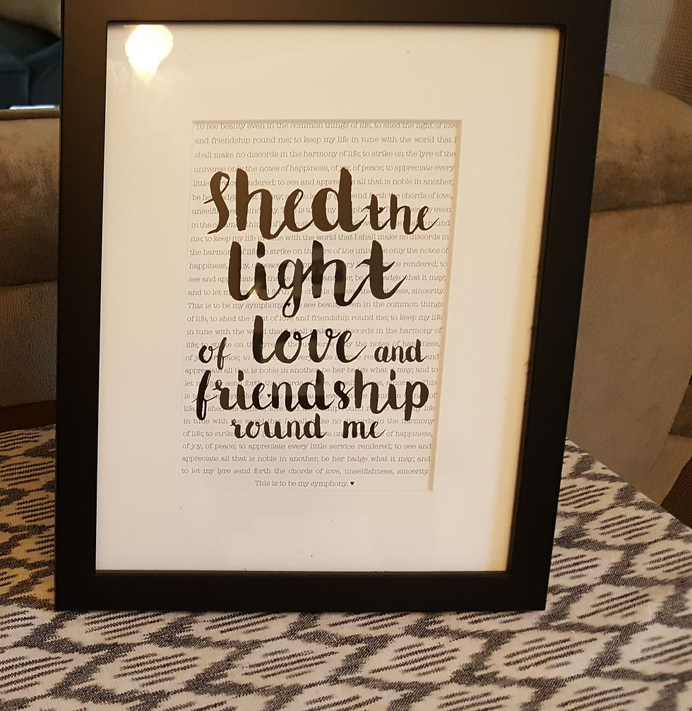Thumbnail: Symphony Print - Shed the Light