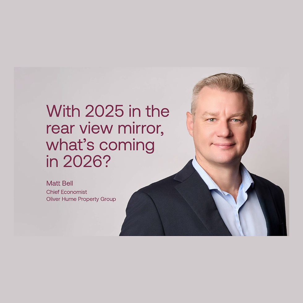 Matt Bell beside Quarterly Market Insights December 2025 graphic