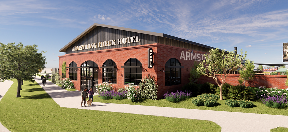 Armstrong Creek apartment development exterior