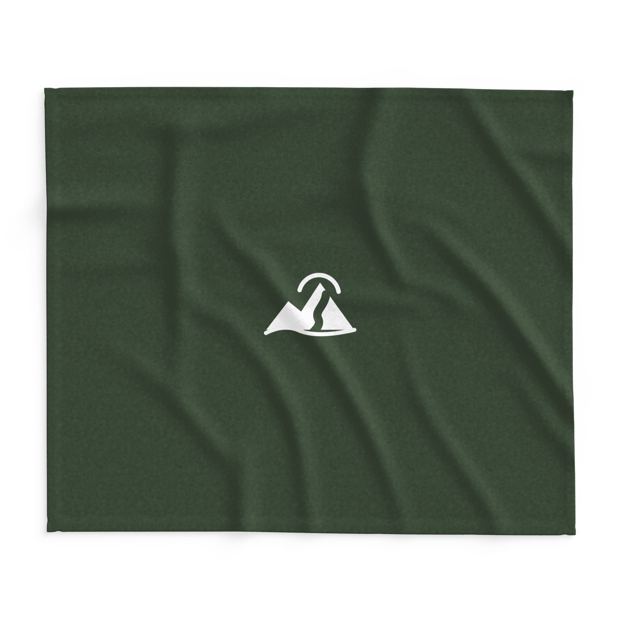 Mountain Mark Lightweight Travel Fleece Throw — front view