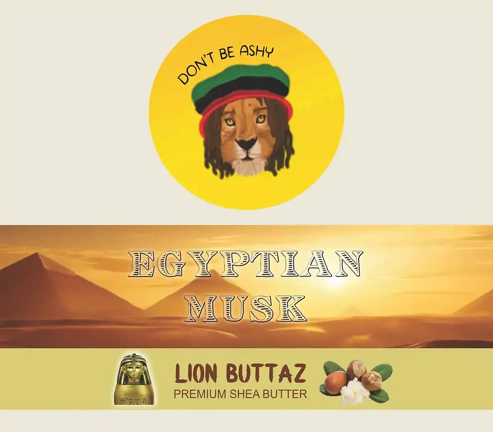 Thumbnail: Egyptian Musk Shea Butter Label