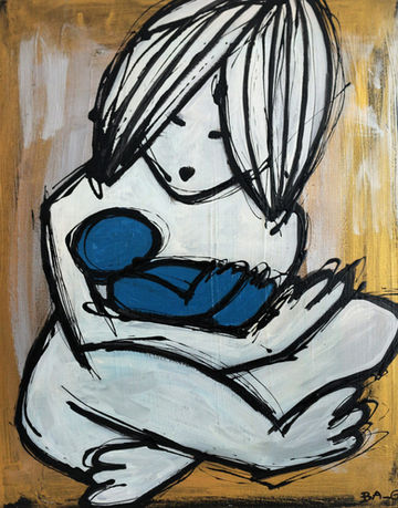 Tes Yeux droits dans mon coeur, 40x50.JPG