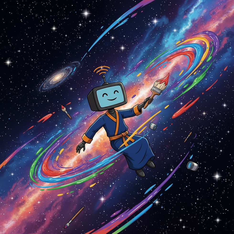 RoboMonk in the Universe