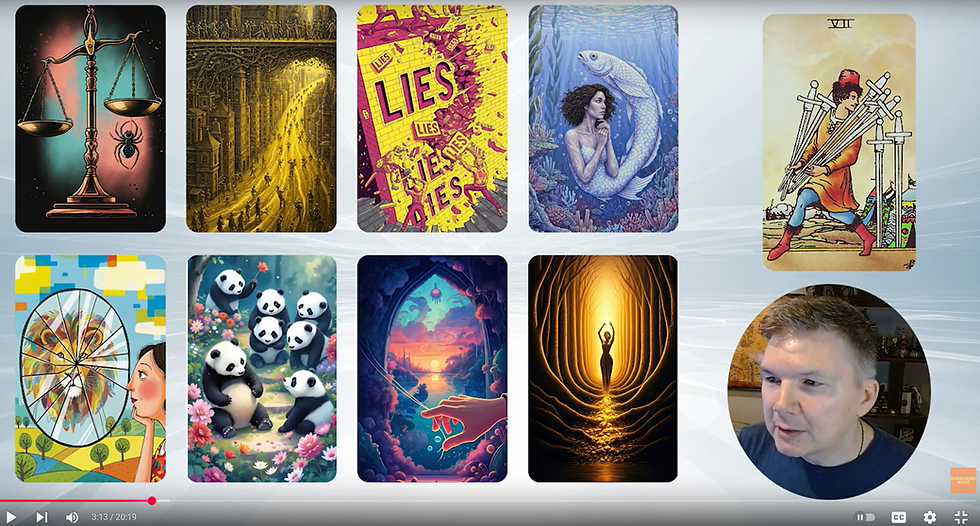 Sample Tarot Reading RoboMonk