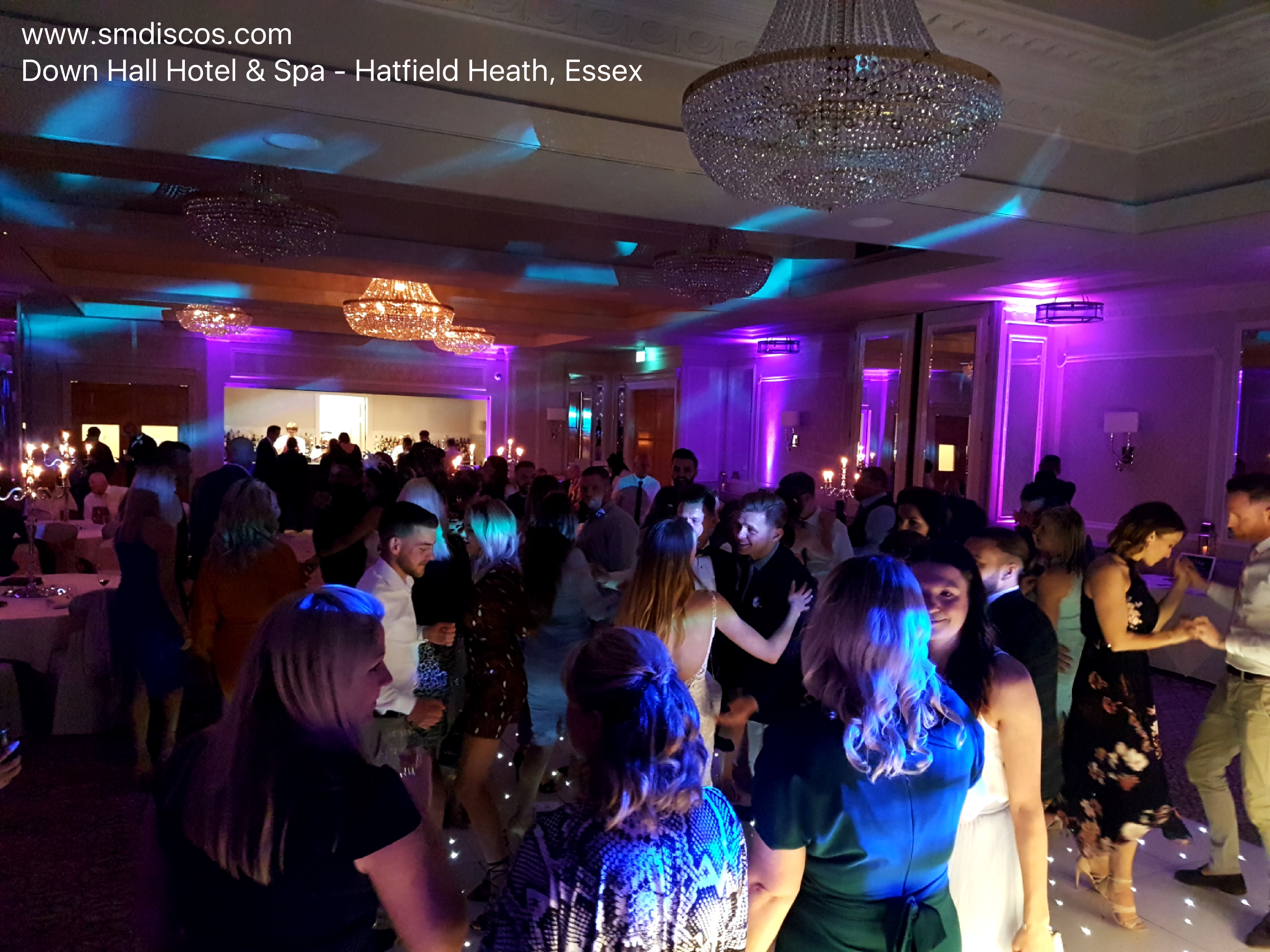 Wedding DJ Disco at Down Hall Hotel Esse