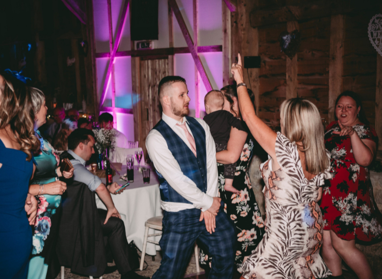Manor Farm Barn Oxford Wedding DJ 13