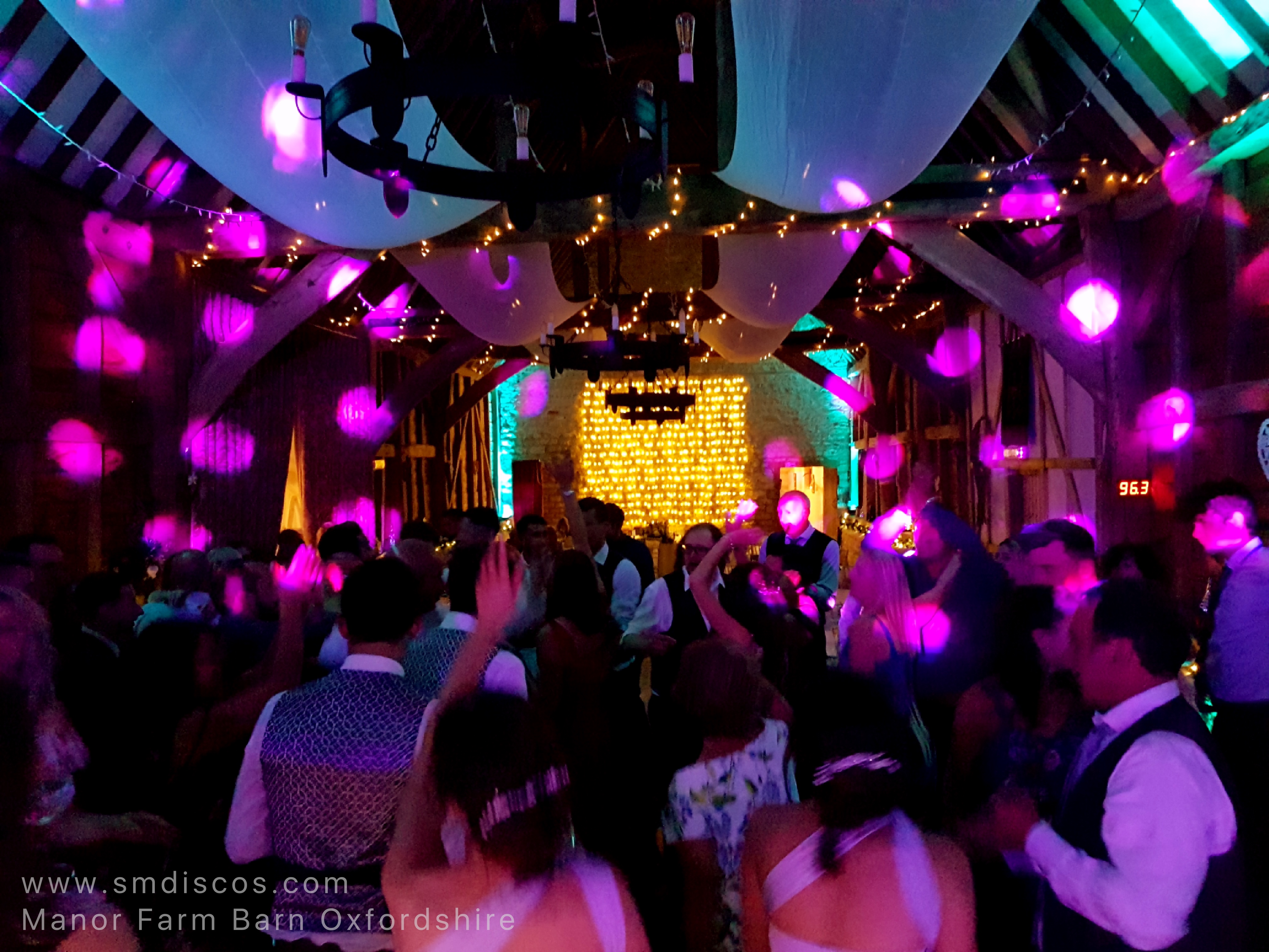 Manor Farm Barn wedding DJ