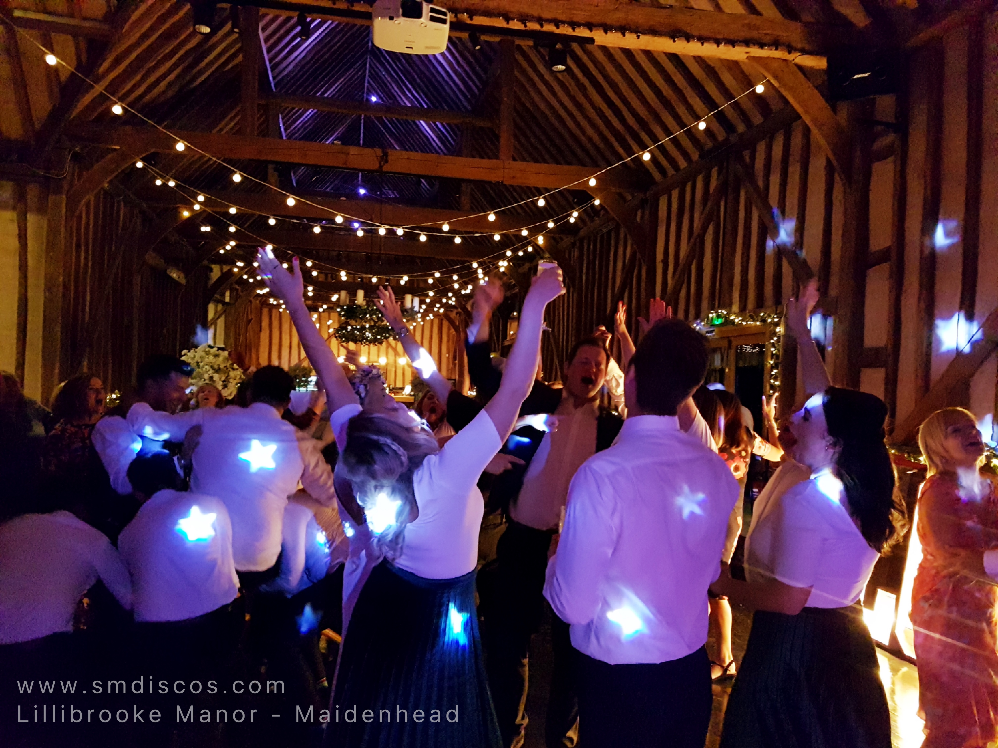 Wedding discos at Lillibrooke Manor