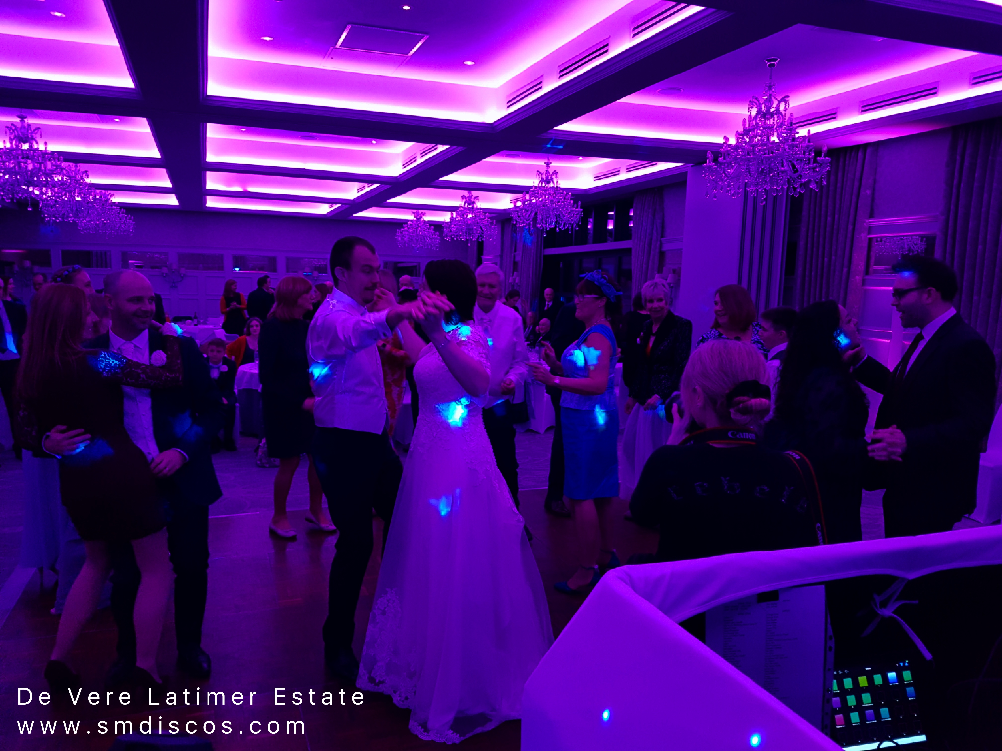 wedding event dj de vere latimer estate.