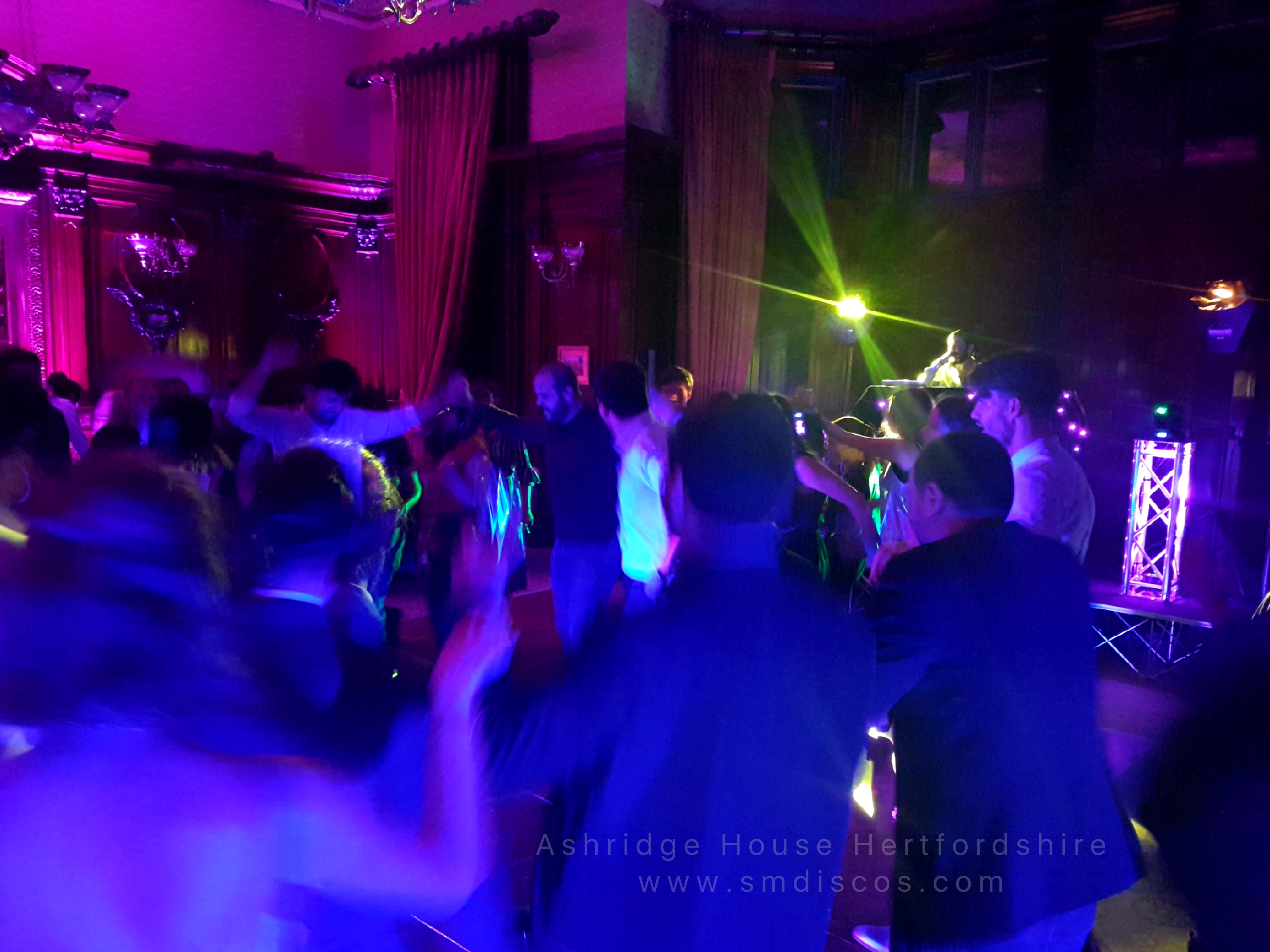 Disco hire Ashridge House Herts