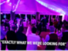 Wedding disco at Sanford Springs