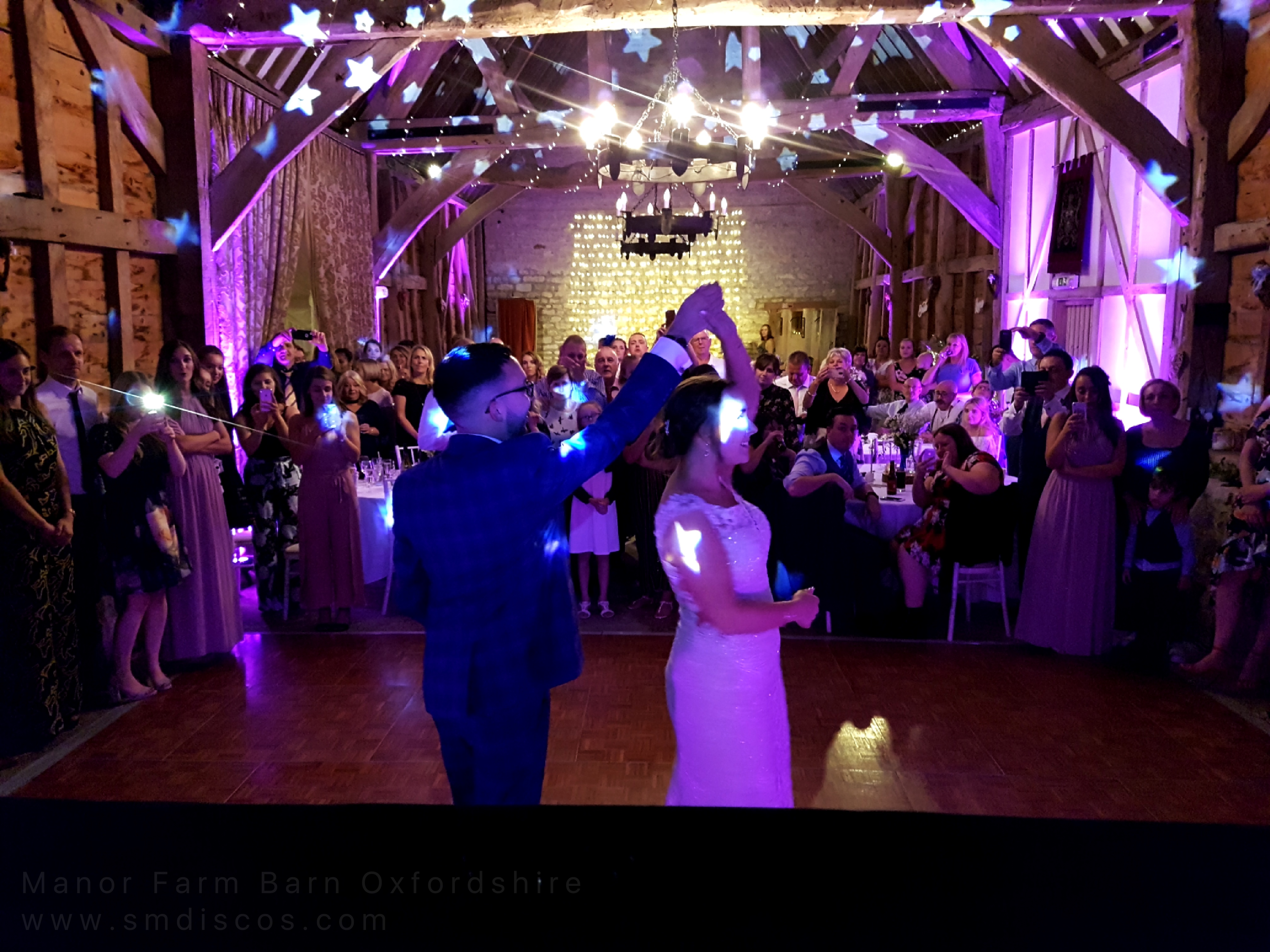 Bride and grroms first dance