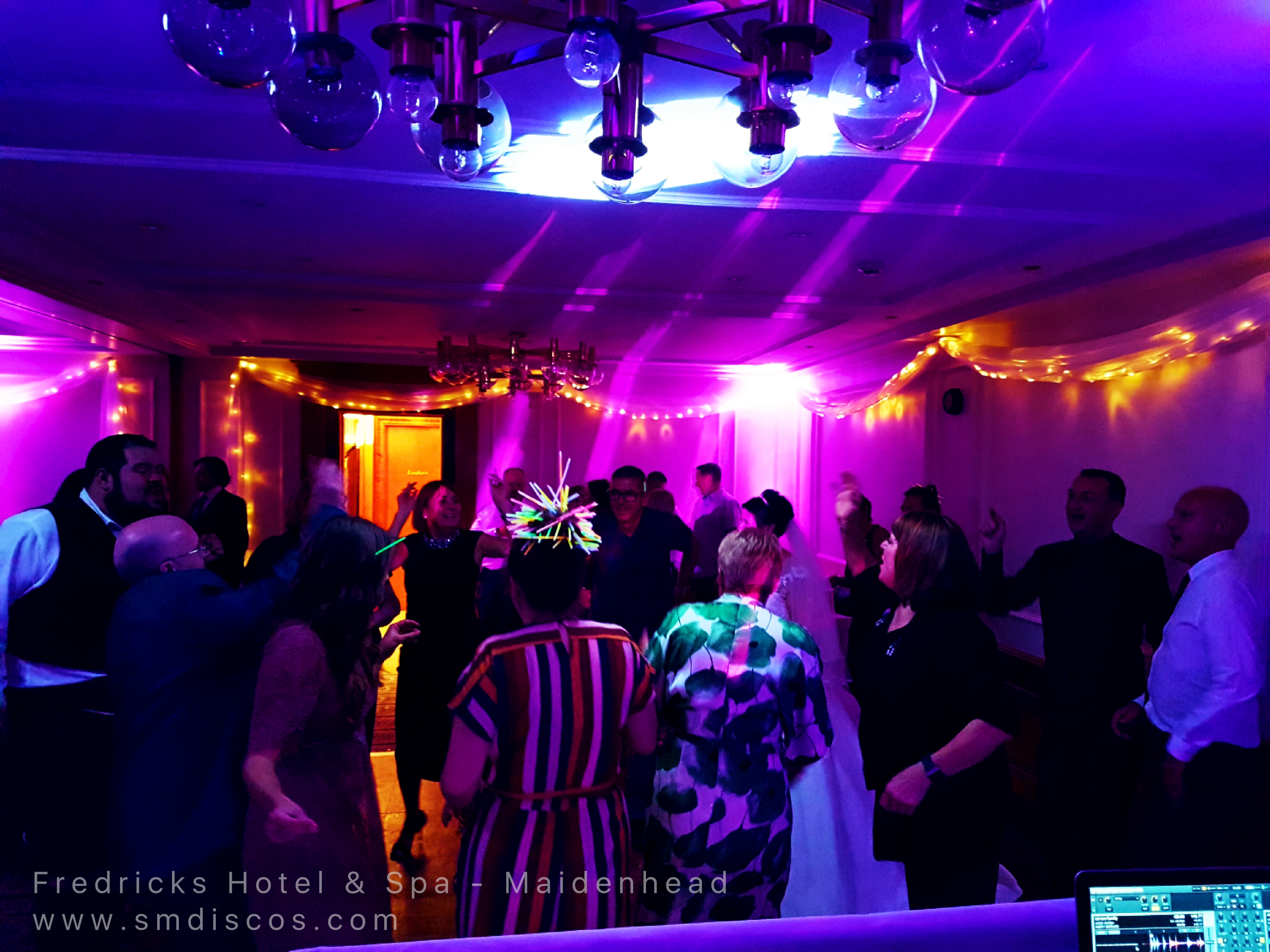 Wedding day at Fredricks Hotel