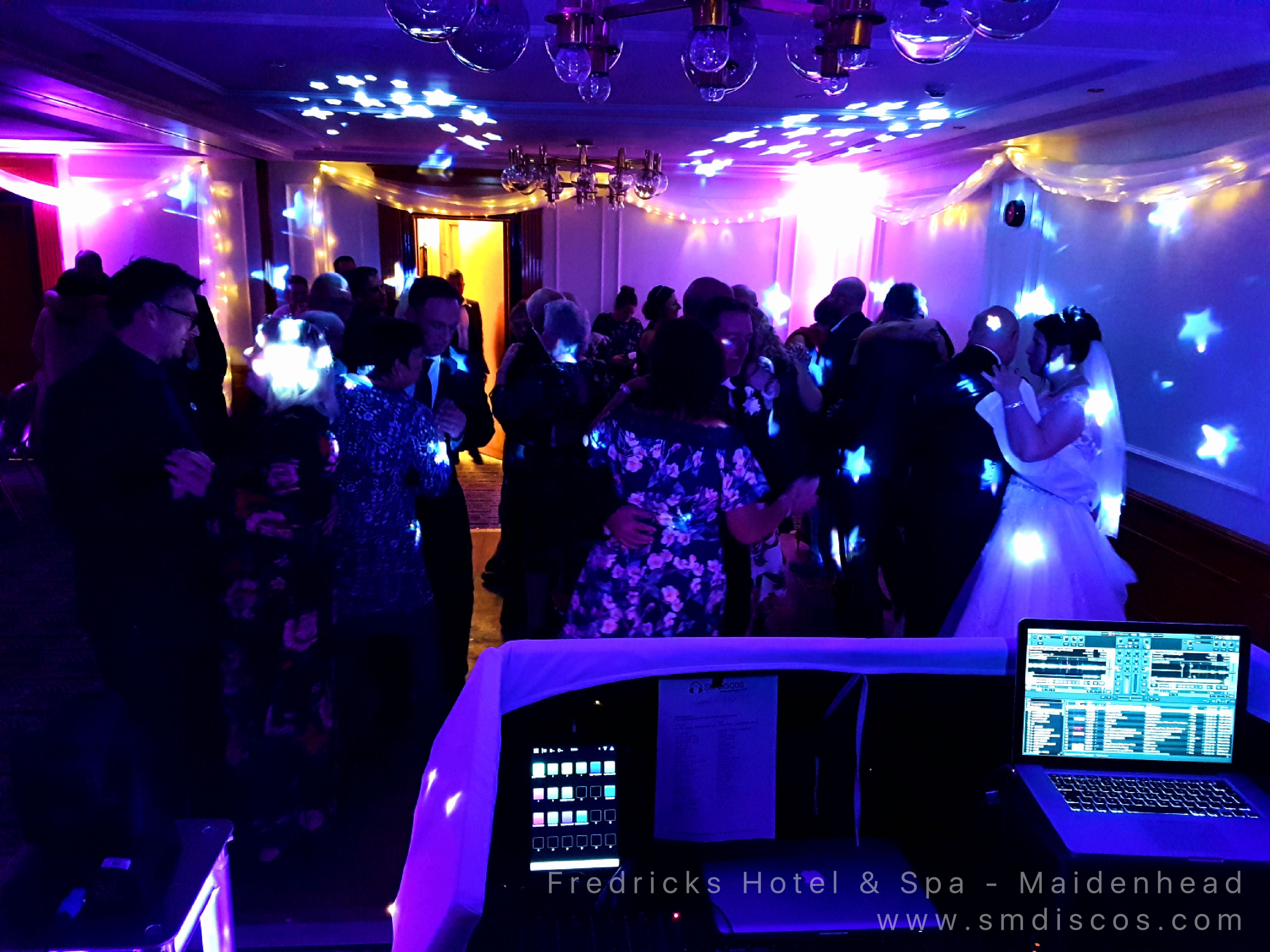 Wedding disco Fredricks Hotel