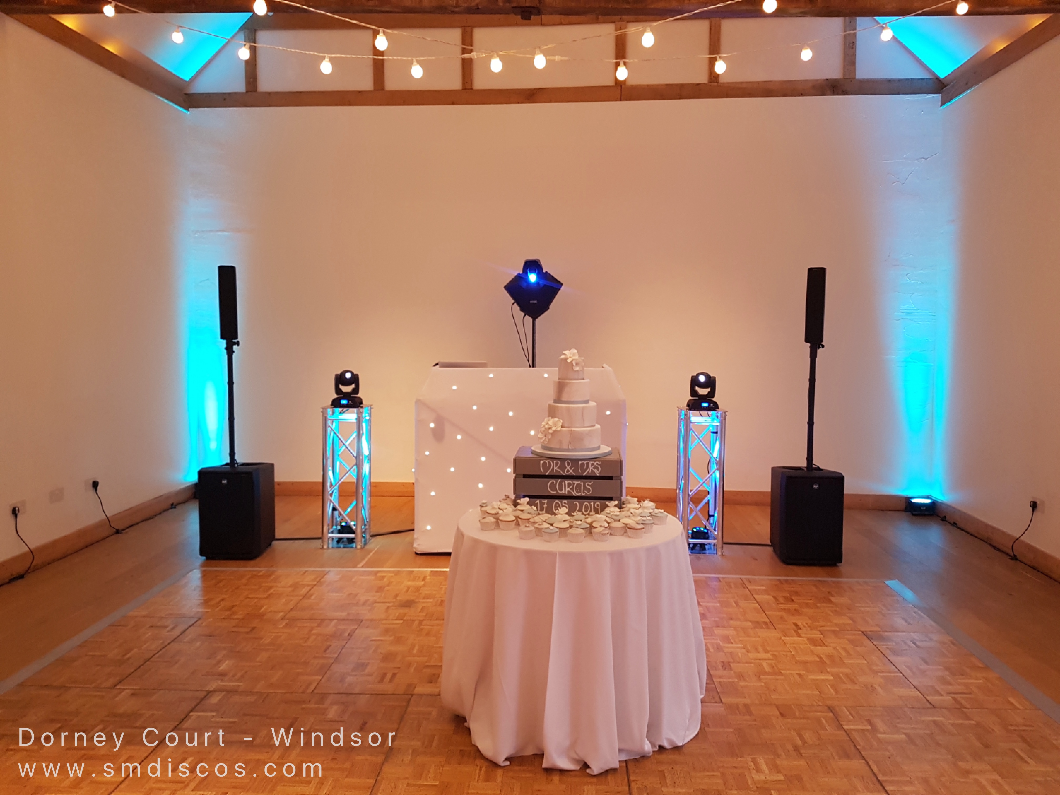 Dorney Court wedding disco