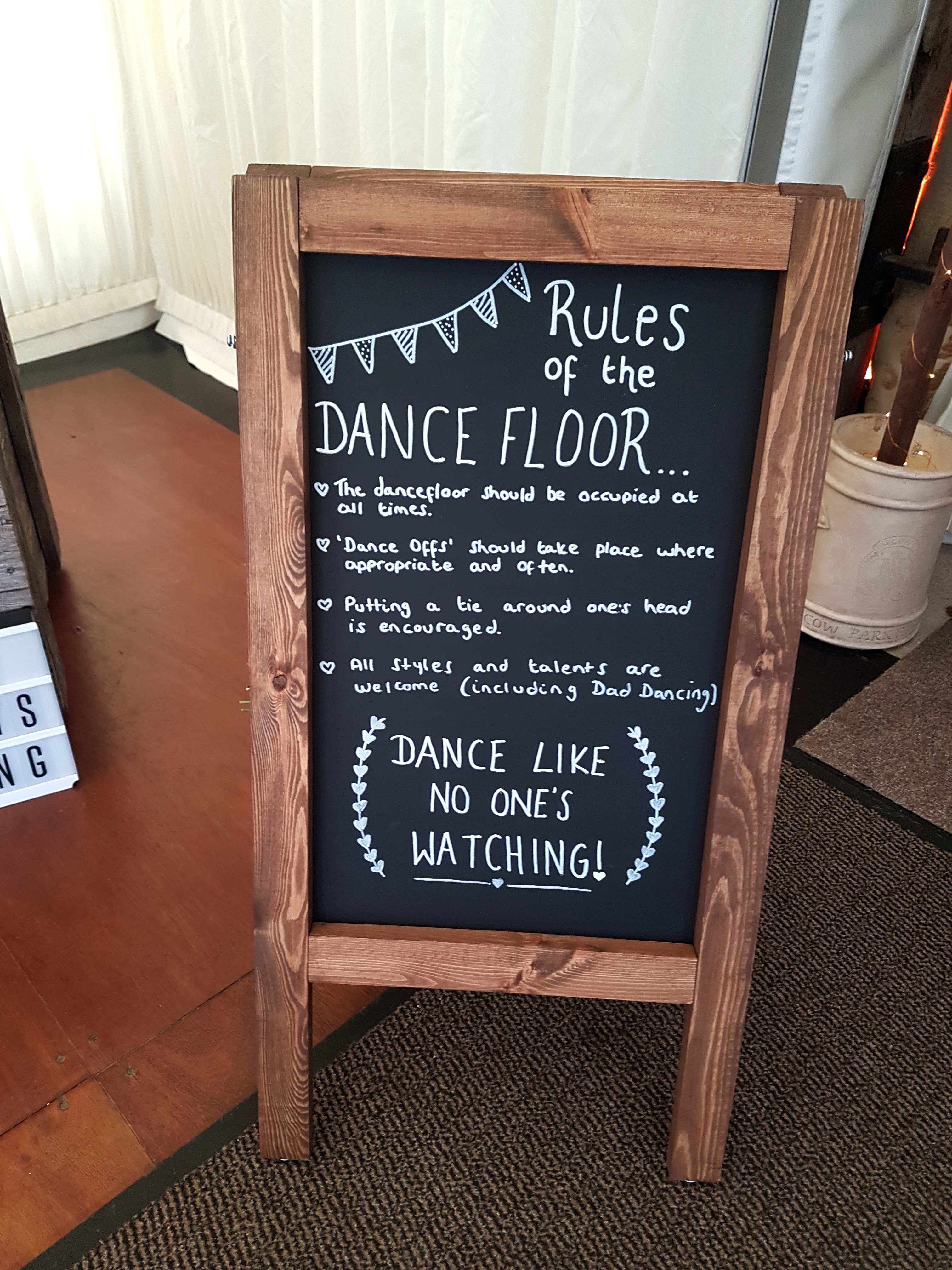Dancefloor rules