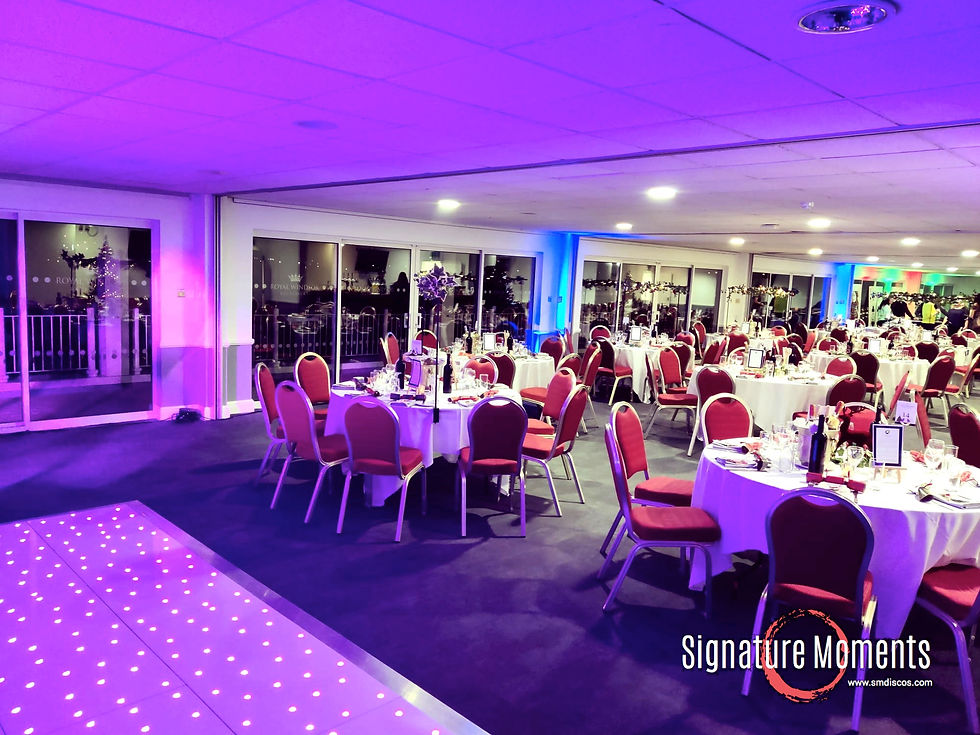 Windsor Racecourse wedding DJ