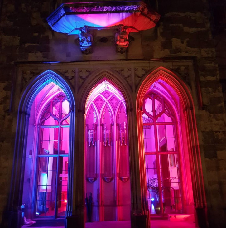 Wedding uplighting