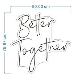 Better Together neon sign