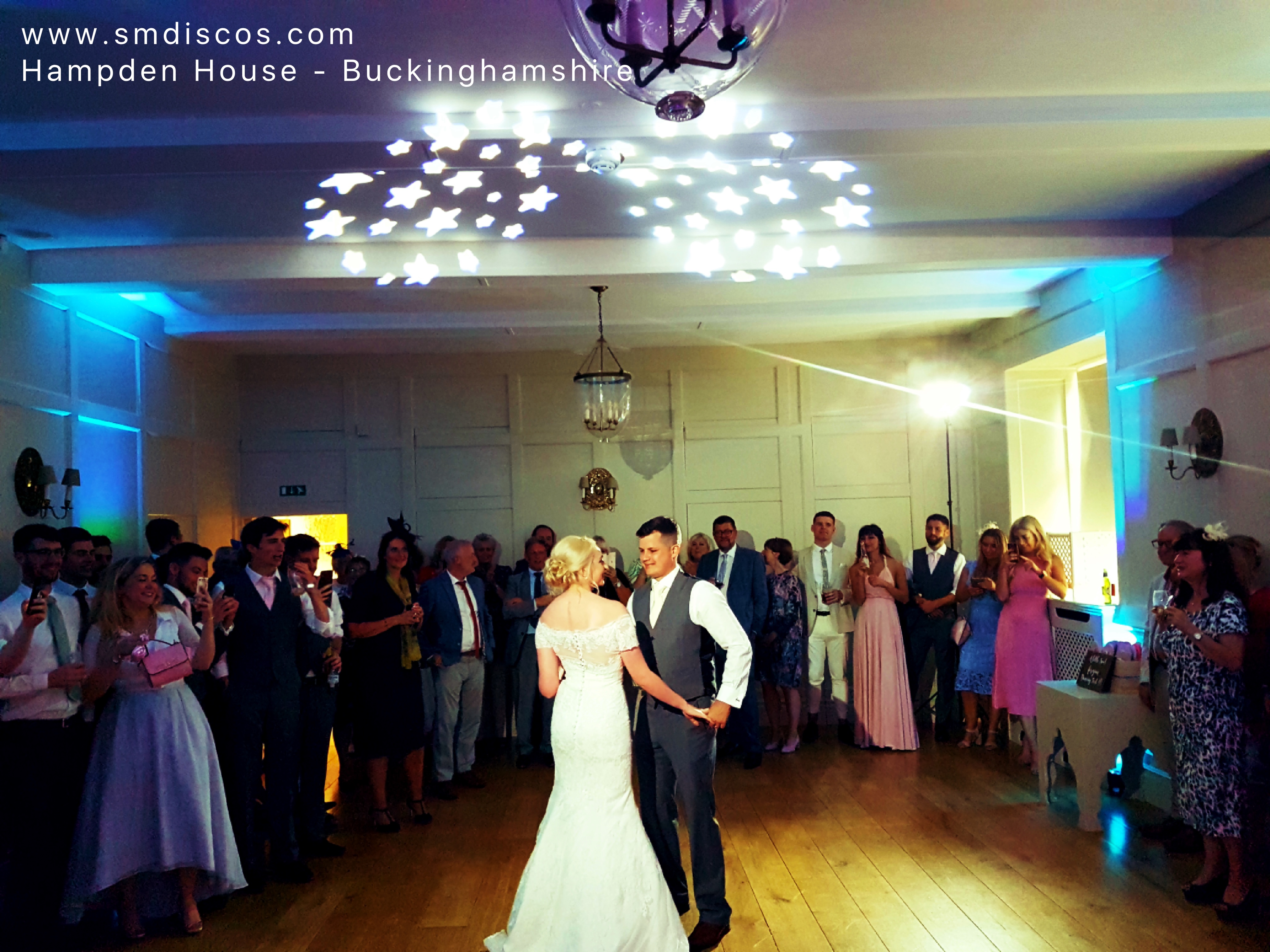 wedding first dance at Hampden House