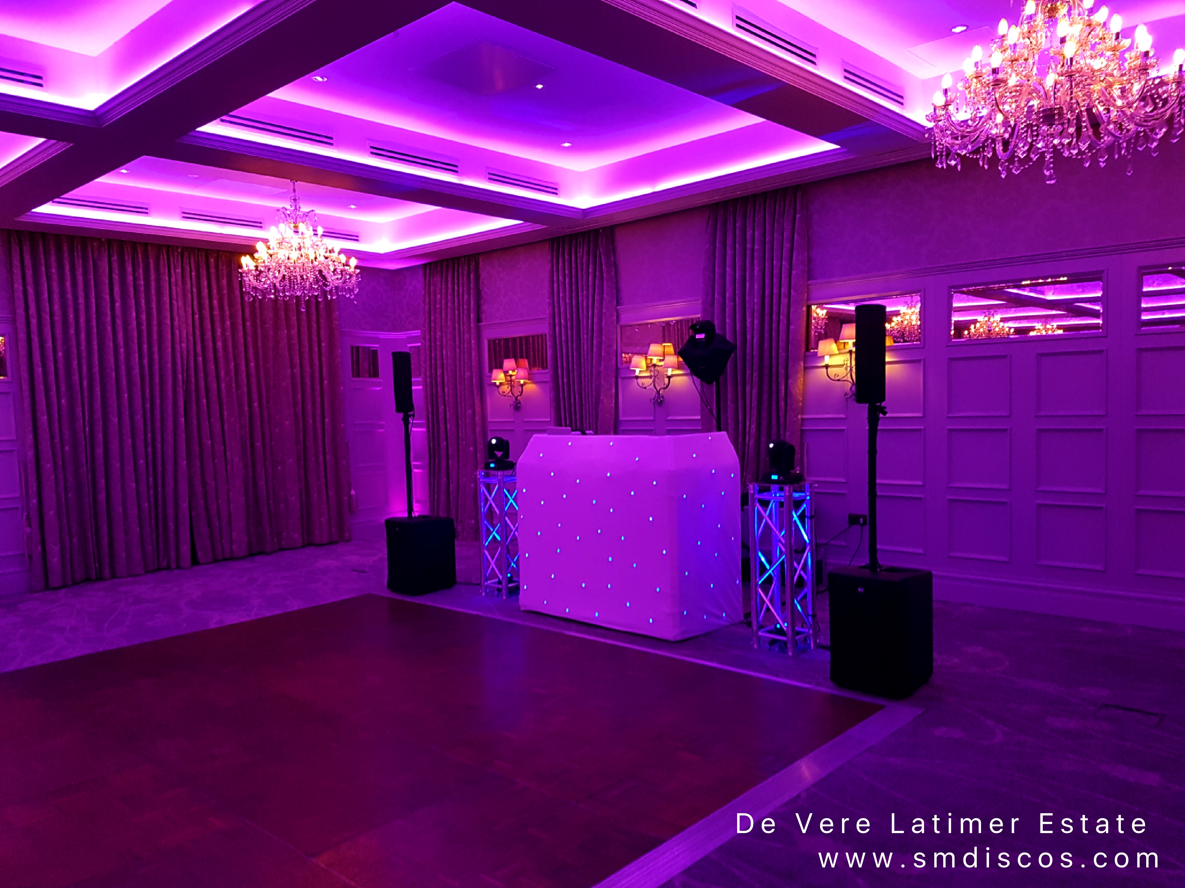 DJ hire for De Vere Latimer Estate