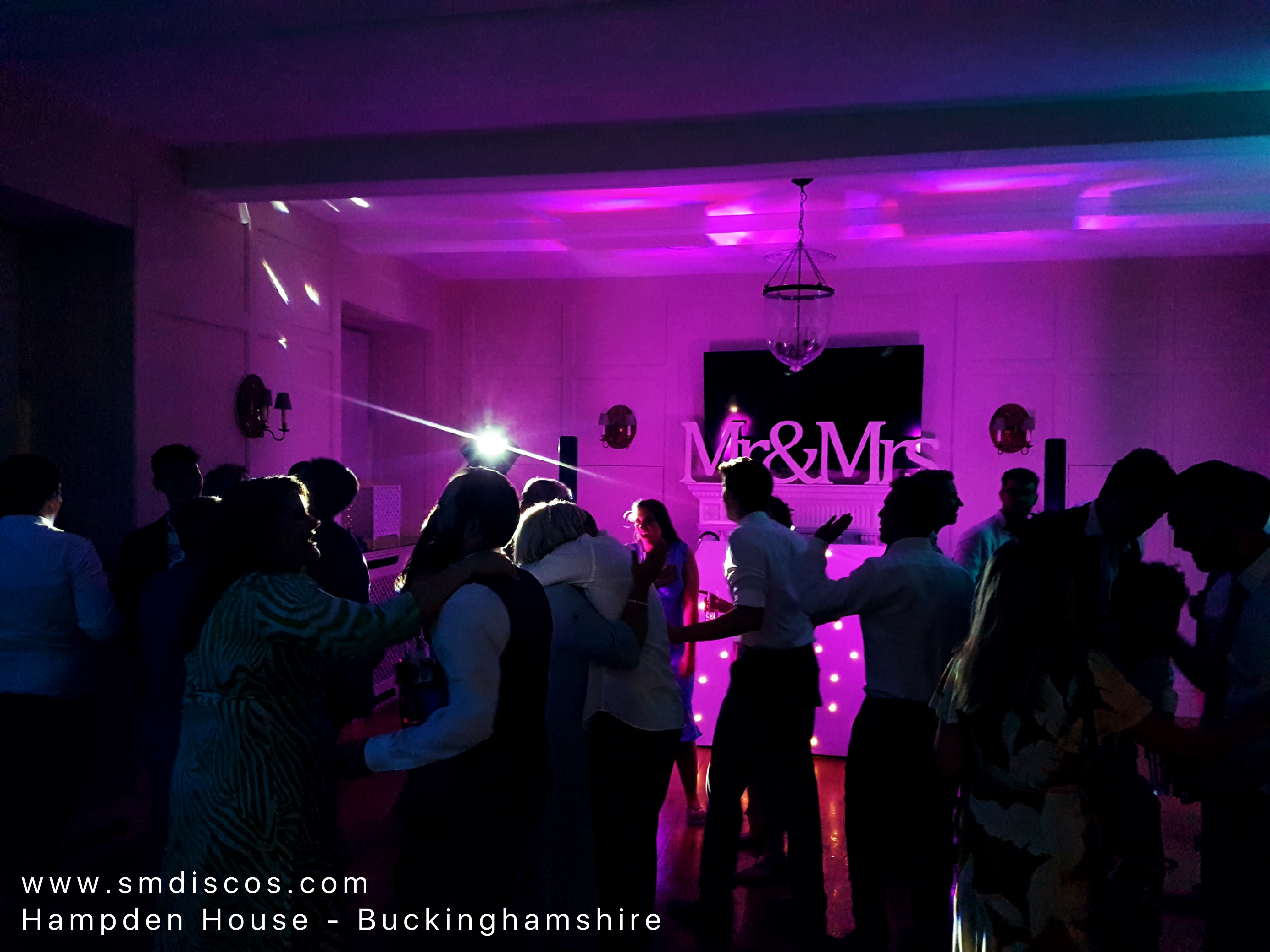 DJing at a Hampden House Wedding