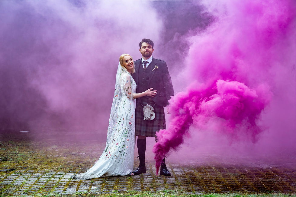 wedding smoke grenade