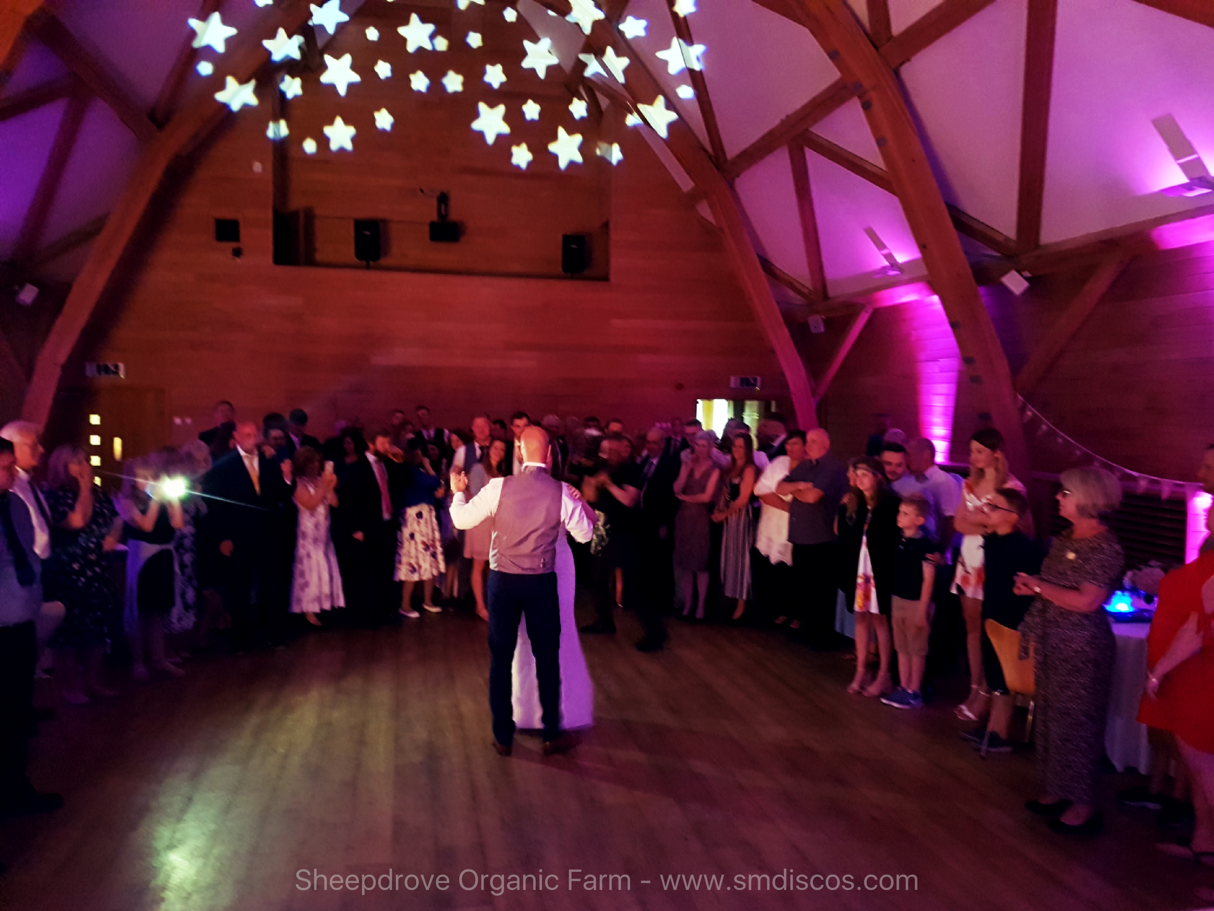 first dance at sheepdrove farm