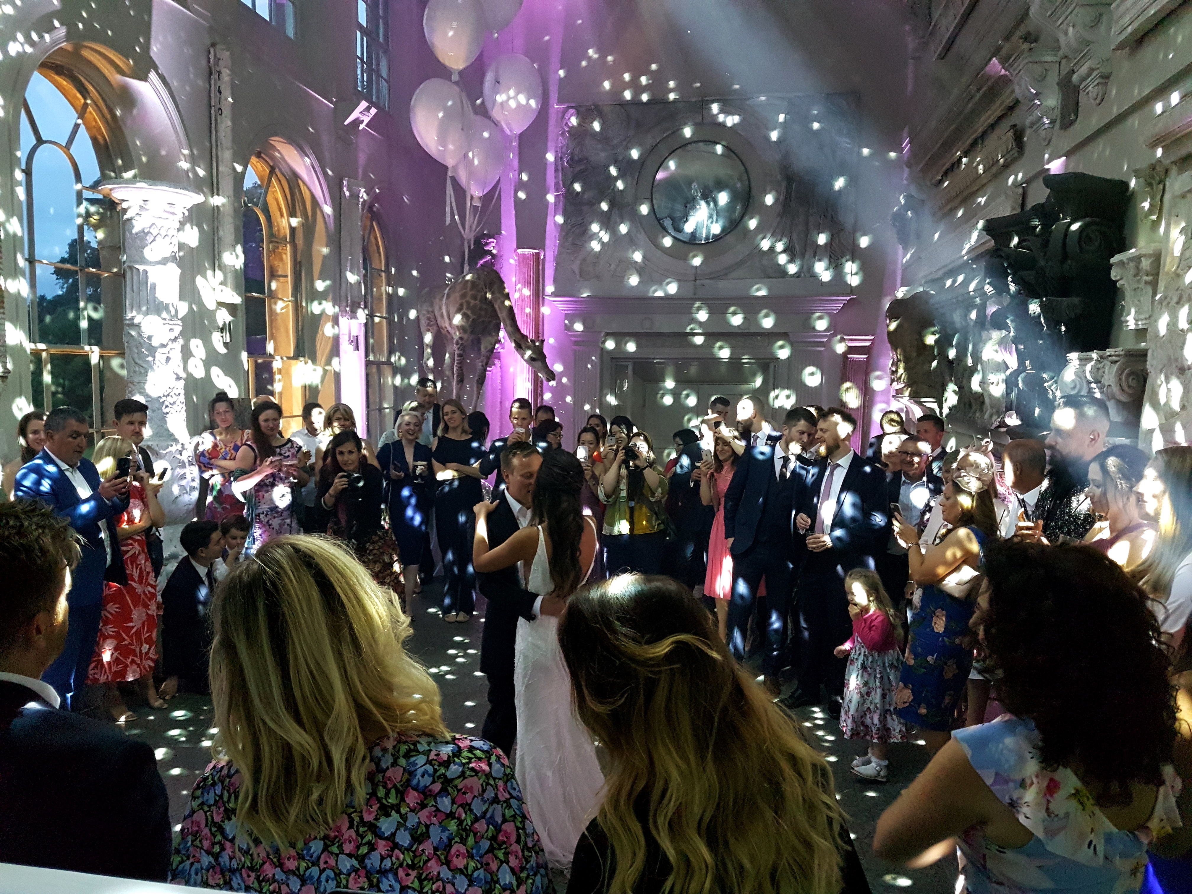 First dance at Aynhoe Park Oxfordshire