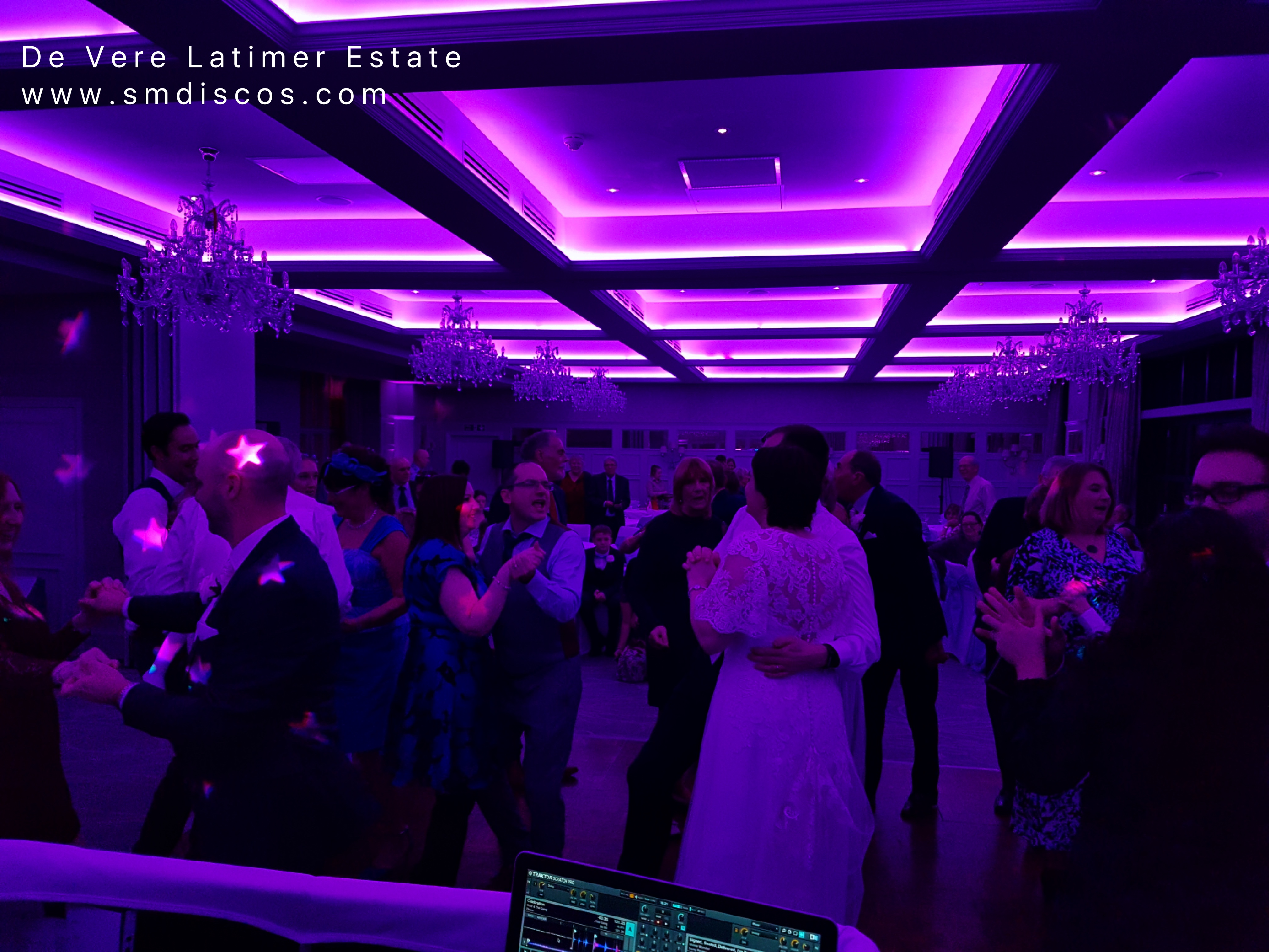 wedding dance at de vere latimer estate.