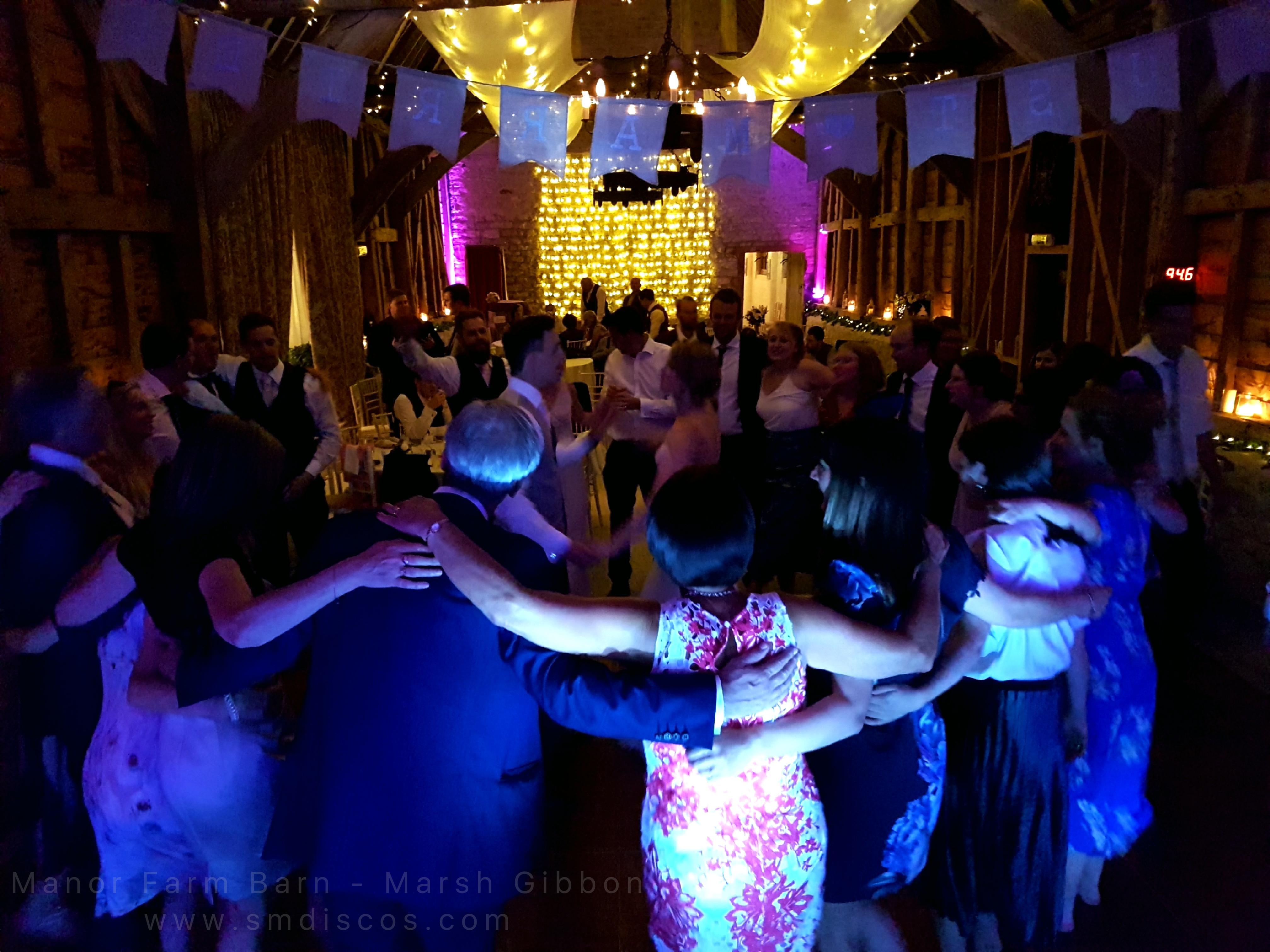 1 Wedding DJ Manor Farm Barn