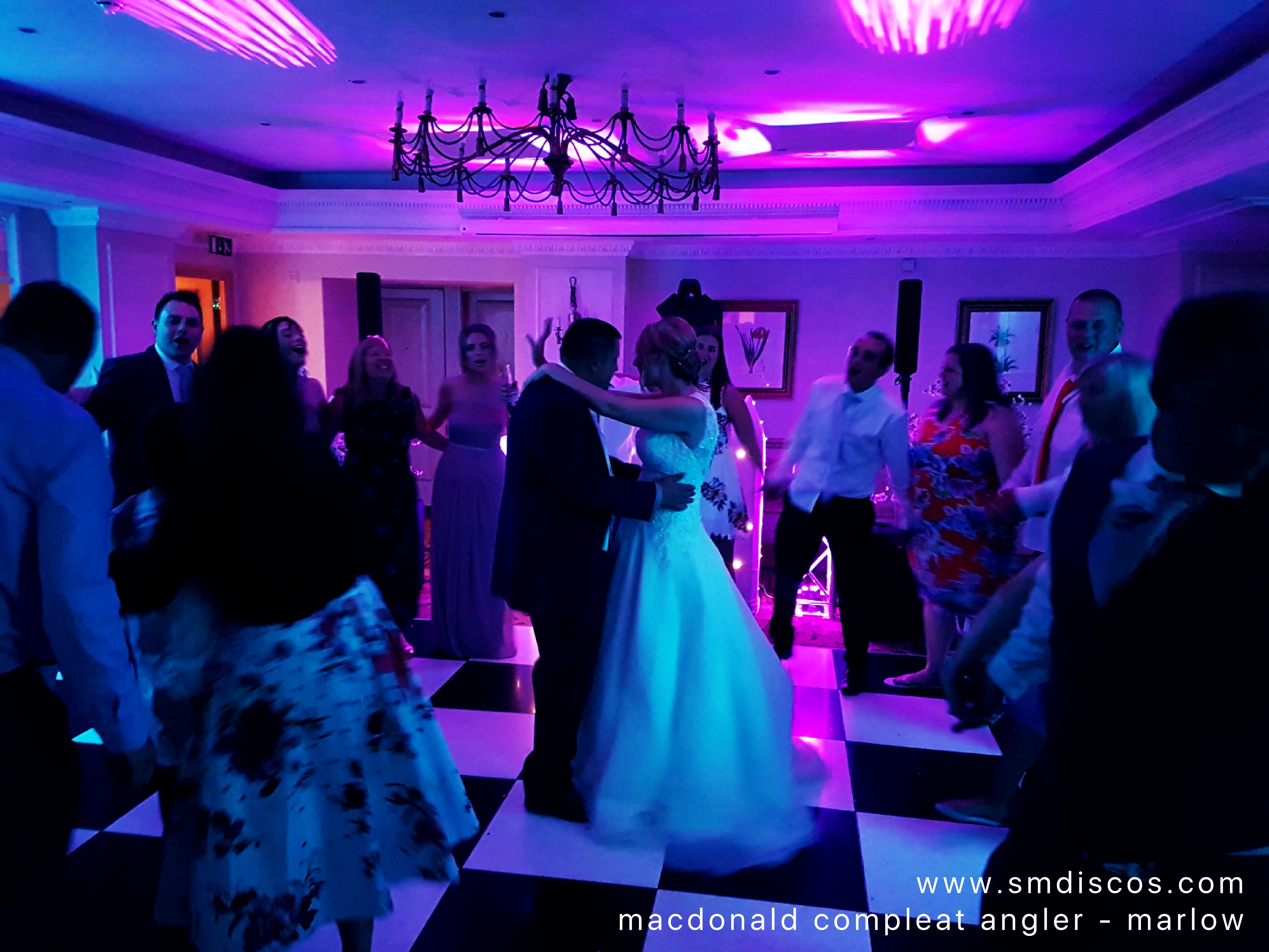 bride and groom dancing in marlow