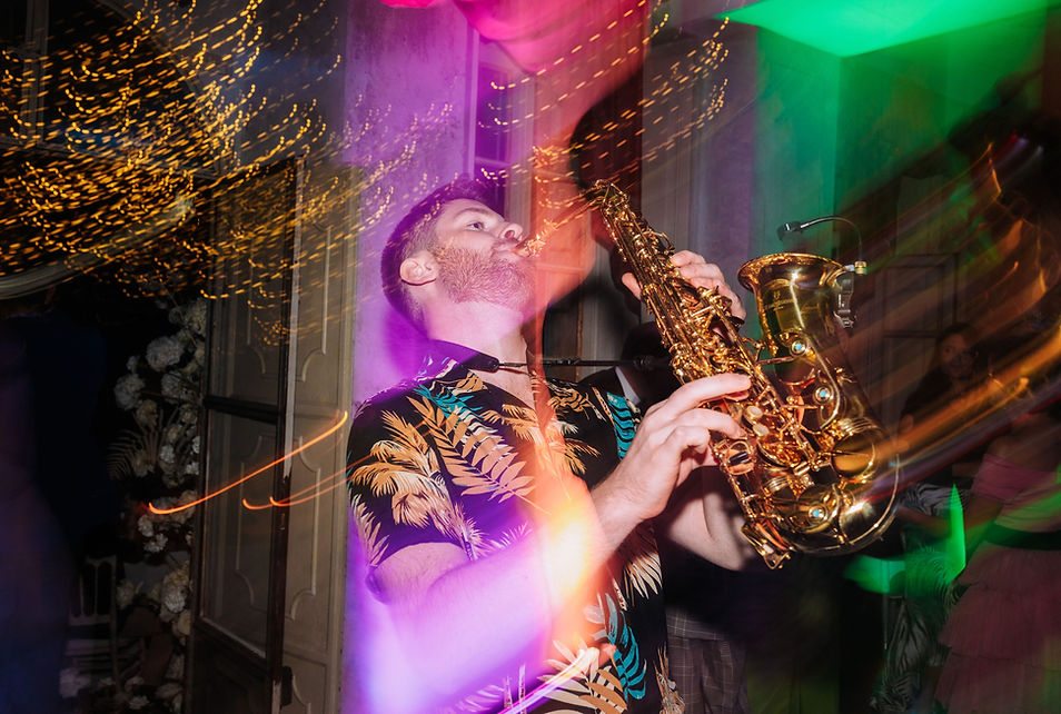DJ and Sax package