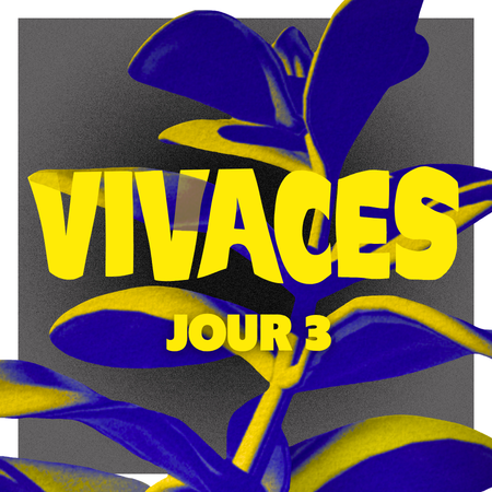 VIVACES #3 · DJ Jam House · Restitutions des ateliers ados & Formation Professionnelle