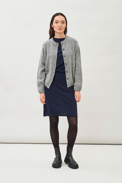 Miniatyrbild: Nala lyxigt mjuk kofta- Grå