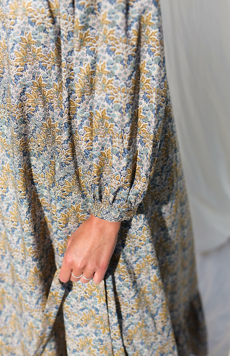 Miniatyrbild: Organic Tana Lawn cotton- Krage