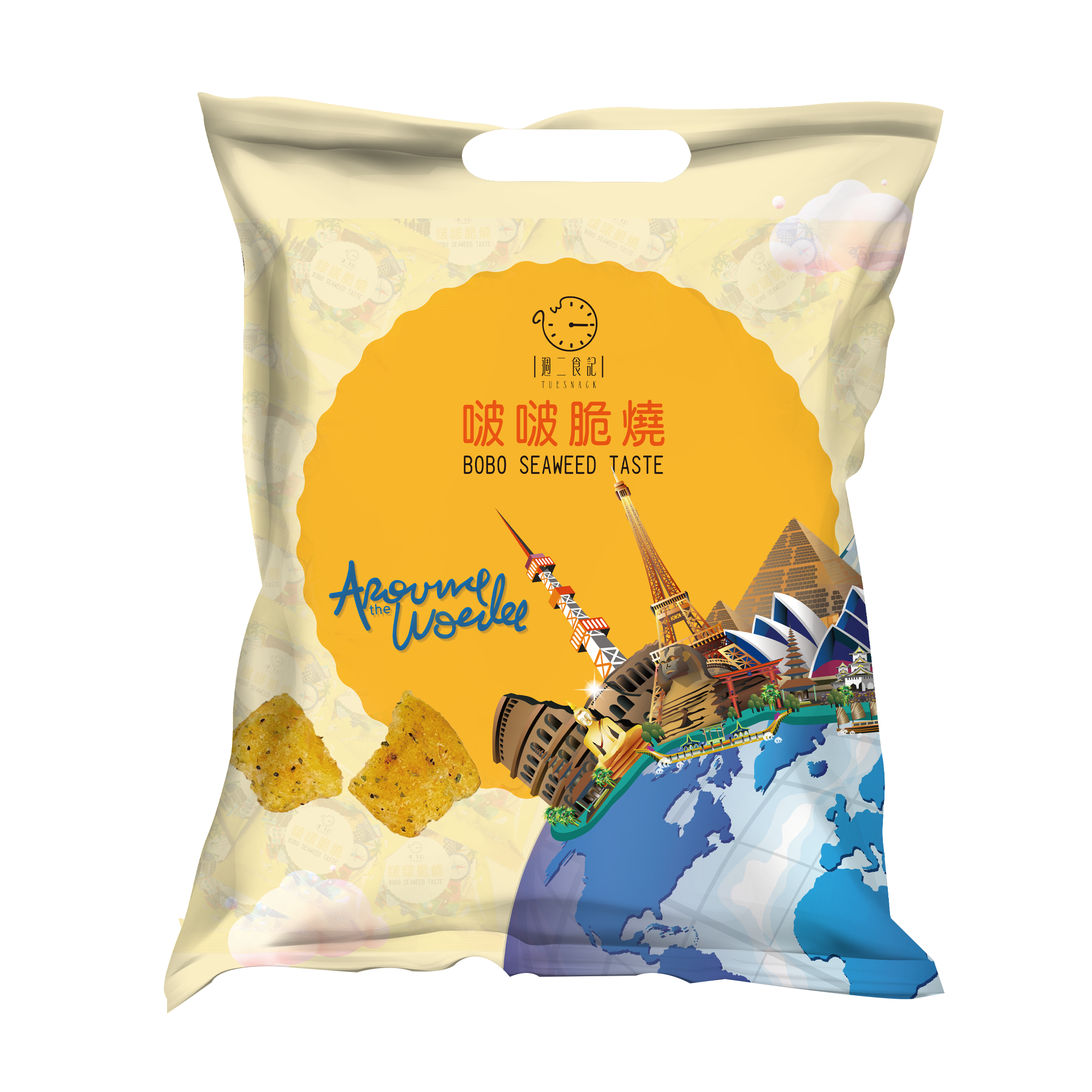 海苔啵啵脆燒 枕頭包(箱/32包)