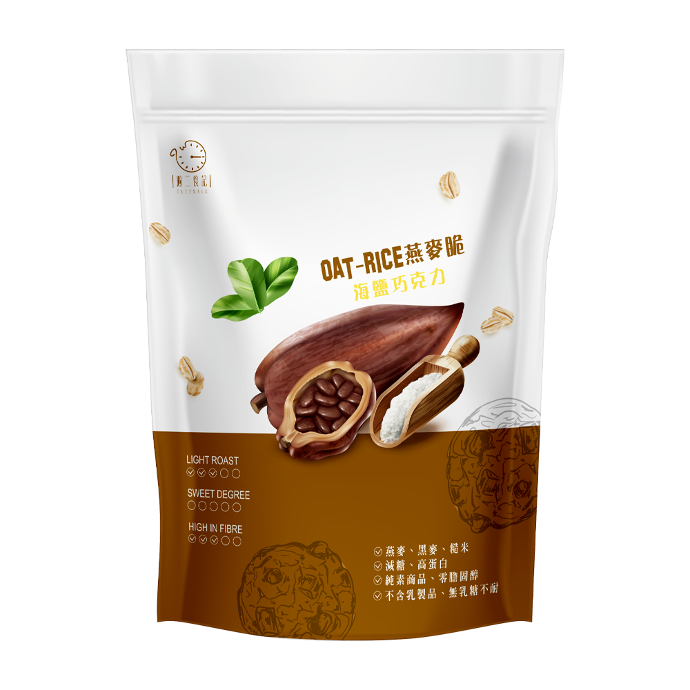 Oat-Rice 脆穀片 湖鹽可可 210g