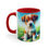 Thumbnail: Colorful Accent Mugs, 11oz