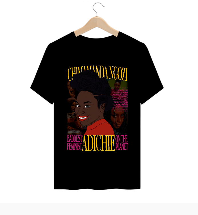 Camiseta Chimamanda Ngozi Adichie
